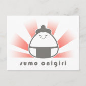 Sumo Onigiri Postkarte (Vorderseite)