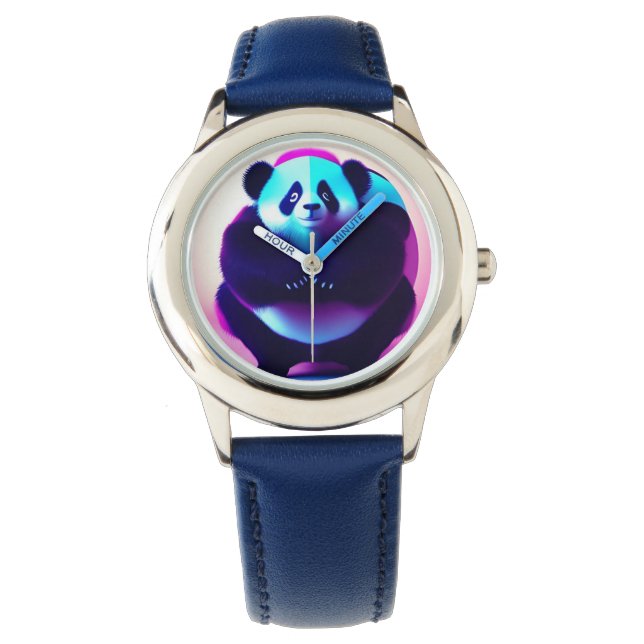 Sumo Panda der Bambus Gnasher, Kinder beobachten Armbanduhr (Vorderseite)