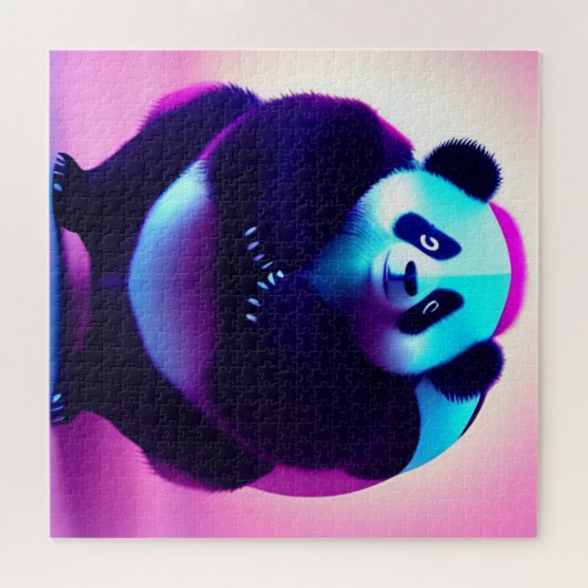 Sumo Panda The Bamboo Gnasher, Jigsaw Puzzle (Horizontal)