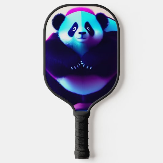 Sumo Panda The Bamboo Gnasher, Pickleball Paddle (Vorderseite)
