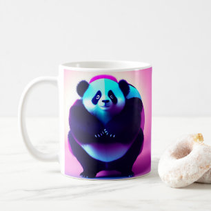 Sumo Panda The Bamboo Gnasher, Tasse des Kaffees