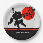 Sumo Pappteller (Vorderseite)
