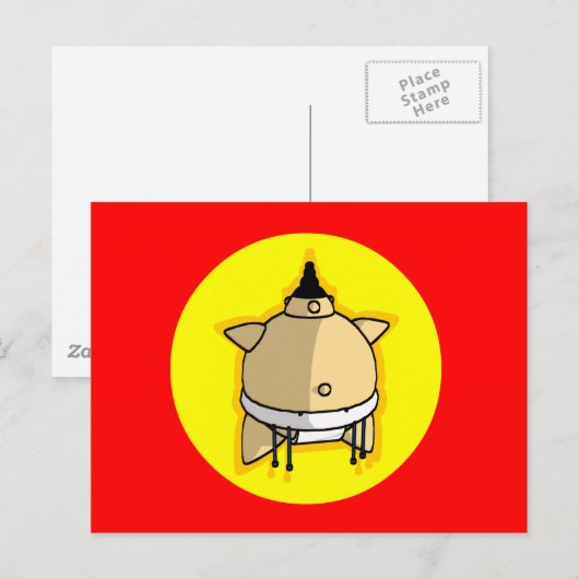 SUMO Postkarte (Vorne/Hinten)