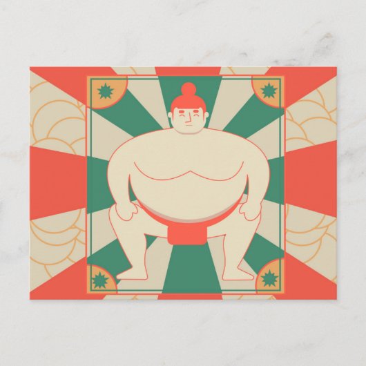 Sumo Postkarte (Vorderseite)