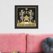 Sumo-Ringer Leinwanddruck (Insitu (Wohnzimmer))