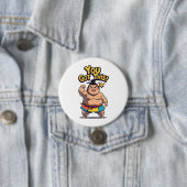 Sumo-Ringer mit der Motivation "Du Got das!" Button (Beispiel)