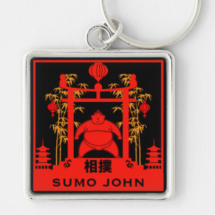 Sumo-Ringer Schlüsselanhänger
