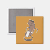 Sumo Sausage Magnet (Vorderseite/Rückseite)