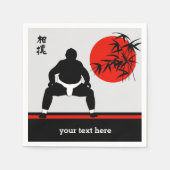 Sumo Serviette (Vorderseite)