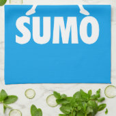 SUMO SQUAT - Kraftvoller Motivierend Küchentuch (Gefaltet)