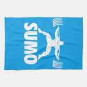 SUMO SQUAT - Kraftvoller Motivierend Küchentuch (Horizontal)