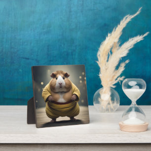 "Sumo Squeakdown: Der mächtige Meerschweinchen-Rin Fotoplatte