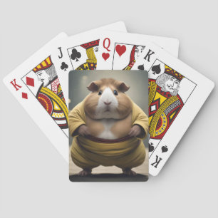 "Sumo Squeakdown: Der mächtige Meerschweinchen-Rin Spielkarten