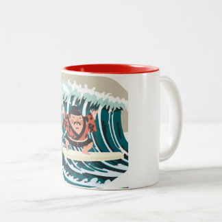 Sumo Surfer Wave Rider Tasse