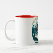 Sumo Surfer Wave Rider Tasse (Links)