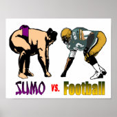 Sumo vs. Football Poster (Vorne)
