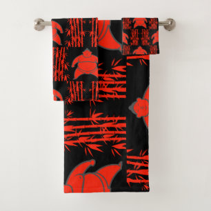 Sumo Wrestler Badhandtuch Set