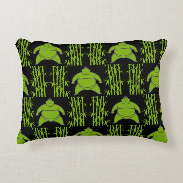 Sumo Wrestler Dekokissen (Vorderseite)