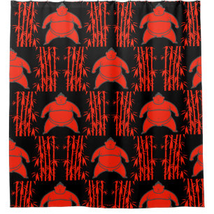 Sumo Wrestler Duschvorhang