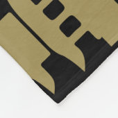 Sumo Wrestler Fleecedecke (Ecke)