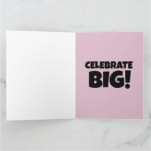 SUMO WRESTLER FUNNY BIRTHDAY BIG GREETING CARD KARTE (Innenseite)