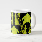 Sumo Wrestler Jumbo-Tasse (Vorderseite Rechts)
