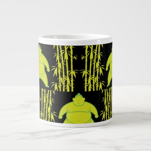 Sumo Wrestler Jumbo-Tasse (Vorderseite)
