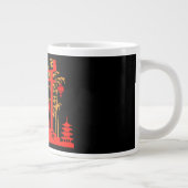 Sumo Wrestler Jumbo-Tasse (Rechts)