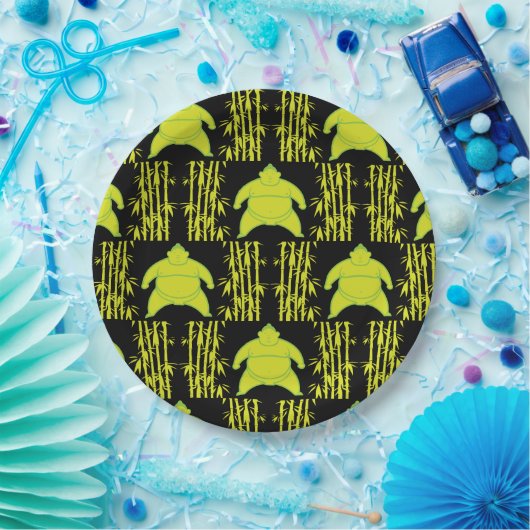 Sumo Wrestler Pappteller (Party)