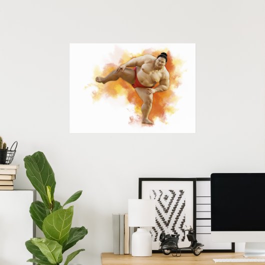 SUMO Wrestler Poster (Heimbüro)