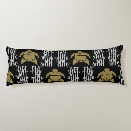 Sumo Wrestler Seitenschläferkissen (Rückseite)