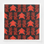 Sumo Wrestler Serviette (Vorderseite)