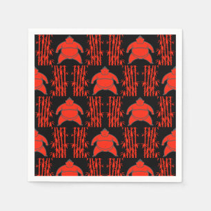 Sumo Wrestler Serviette
