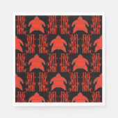 Sumo Wrestler Serviette (Vorderseite)