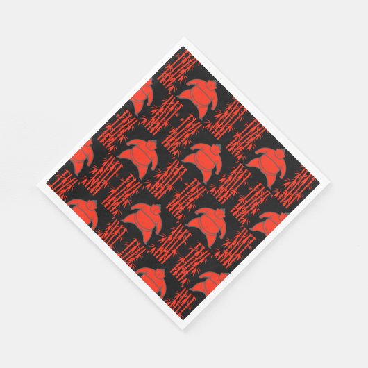 Sumo Wrestler Serviette (Ecke)