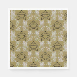 Sumo Wrestler Serviette