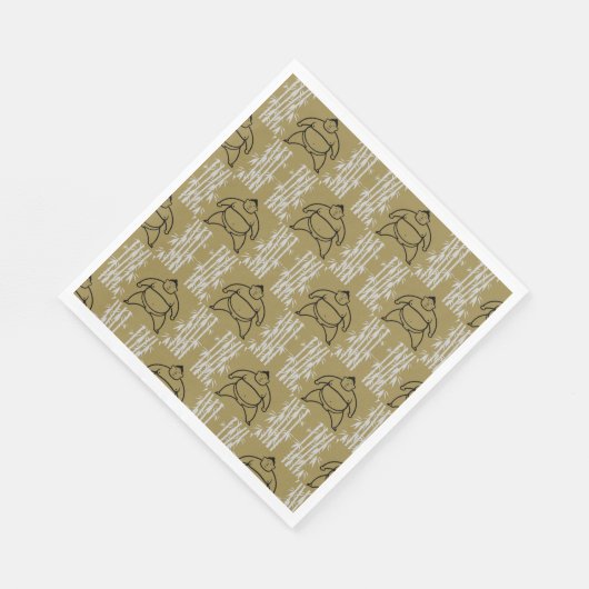 Sumo Wrestler Serviette (Ecke)