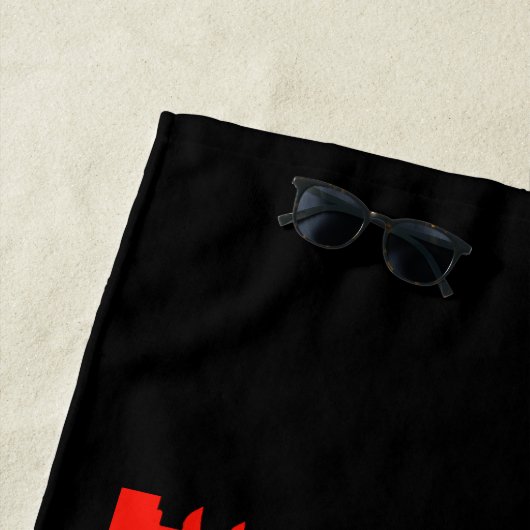 Sumo Wrestler Strandtuch (Beispiel)