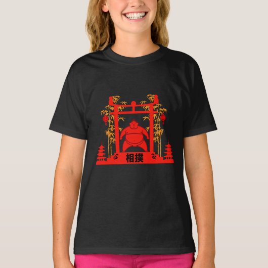 Sumo Wrestler T-Shirt (Vorderseite)