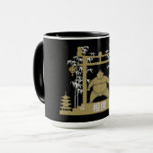 Sumo Wrestler Tasse (Vorderseite Links)