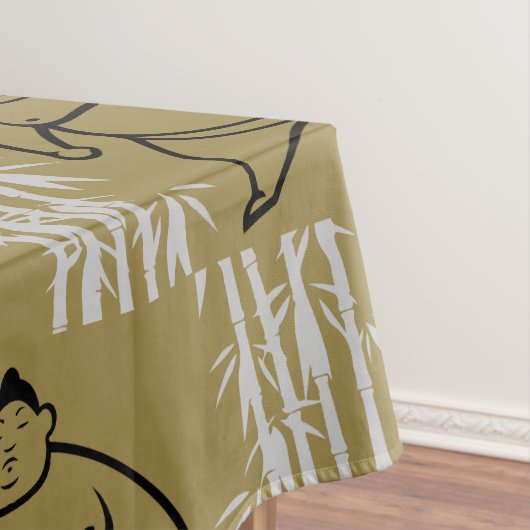 Sumo Wrestler Tischdecke (Beispiel)