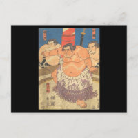 Sumo Wrestler Vintag Art I Liebe Japanisch Sumo