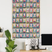 Sumo Wrestlers Poster (Heimbüro)