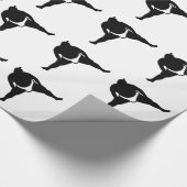 Sumoringkämpfer Geschenkpapier (Ecke)