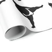 Sumoringkämpfer Geschenkpapier (Rolleneckpunkt)