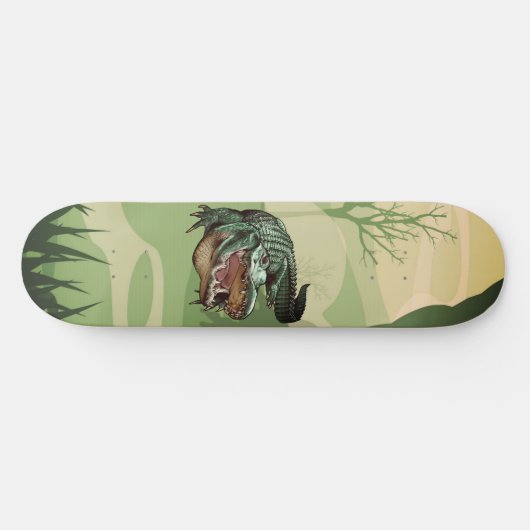 Sumpf-Alligator Skateboard (Horizontal)