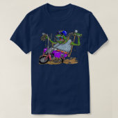 Sumpf AZZ Riding Dirty Mud Monster Mudding Design T-Shirt (Design vorne)