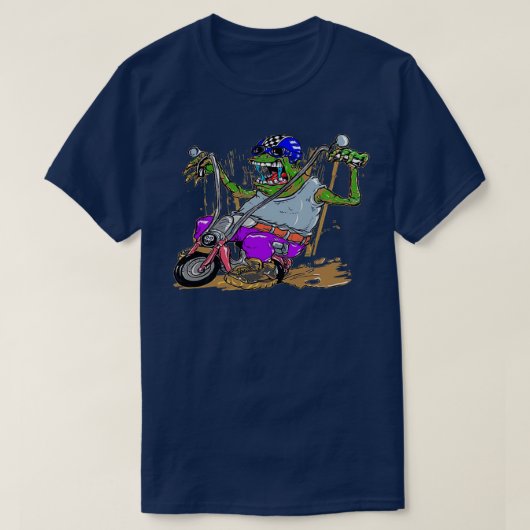 Sumpf AZZ Riding Dirty Mud Monster Mudding Design T-Shirt (Design vorne)