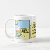 Sumpf-Bob die Panzerkrebs-Golf-TagesTasse Kaffeetasse (Links)