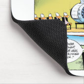 Sumpf-Cartoon-Luftfahrt Mousepad (Ecke)